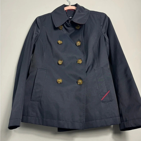 TOMMY HILFIGER Double Breasted Jacket Size S|P - Picture 2 of 9